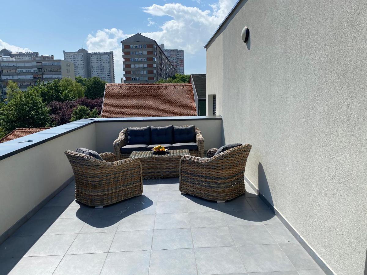 Ferienwohnung 4-Star Zagreb Penthouse Exterior foto